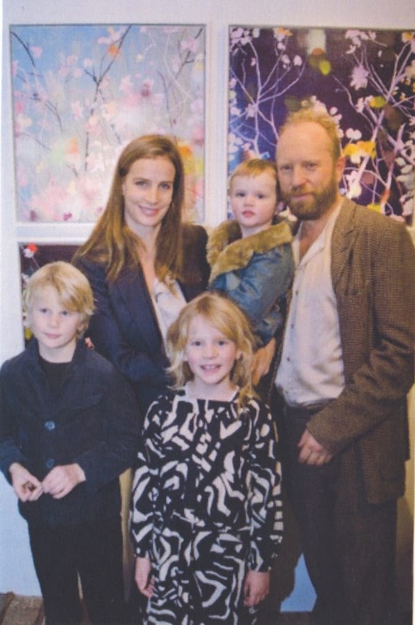 Rachel Griffiths and Andy Taylor at Rebecca Hossack Art Gallery