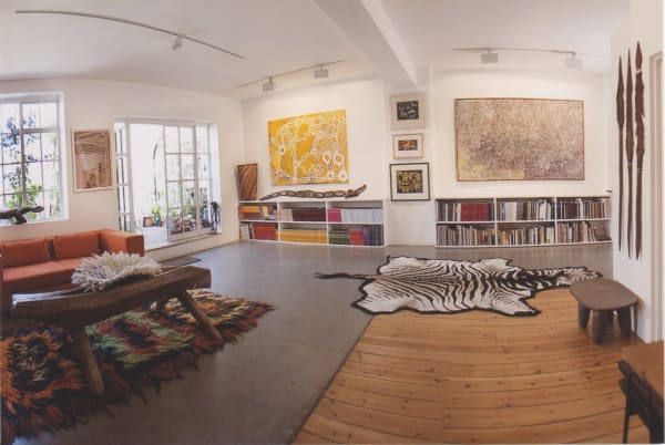Interior of Rebecca Hossack Art Gallery, Conway Street