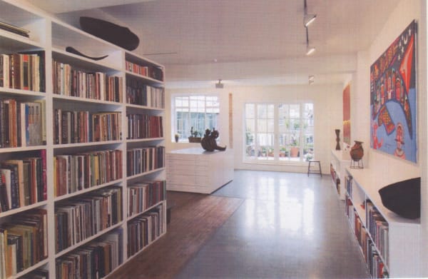 Inside Rebecca Hossack Art Gallery