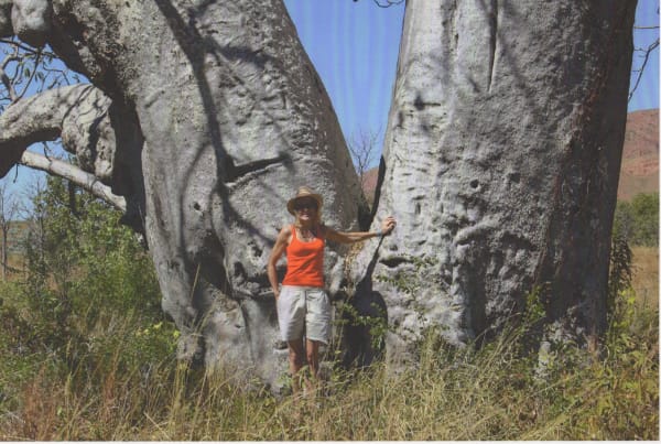 Rebecca Hossack in Kununurra, Western Australia