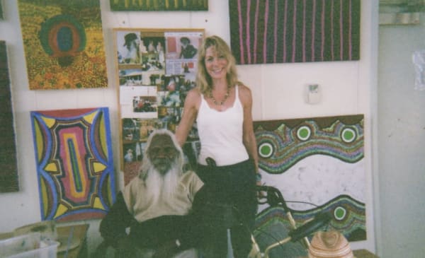 Rebecca Hossack in Kununurra, West Australia