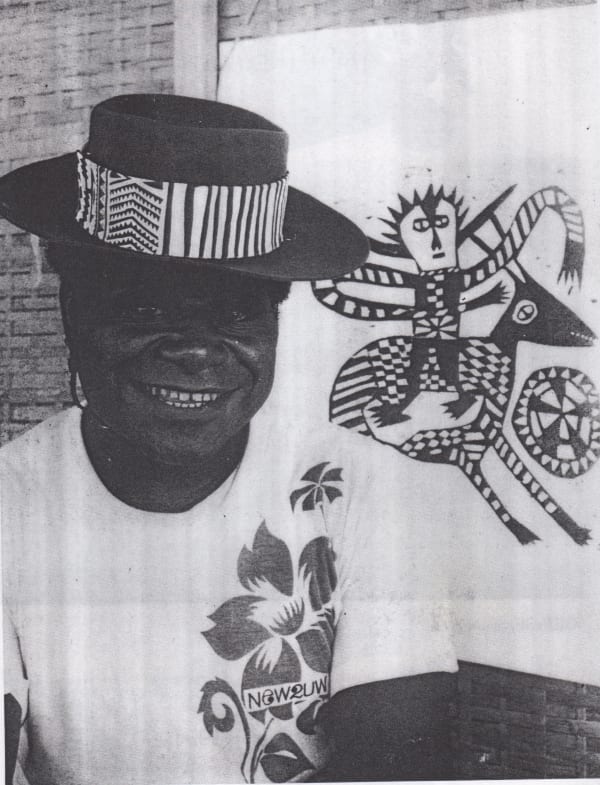 Mathias Kauage in Port Moresby