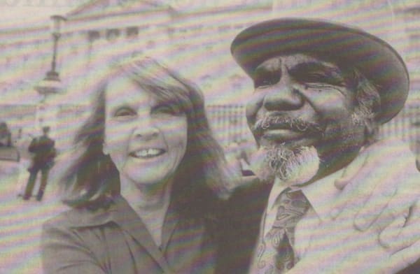 Aboriginal artist Jimmy Pike in London featured in the Independent