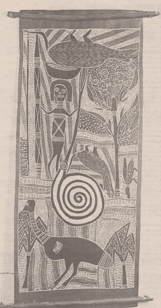 Visual Art of Bark Paintings And Pukamani Poles