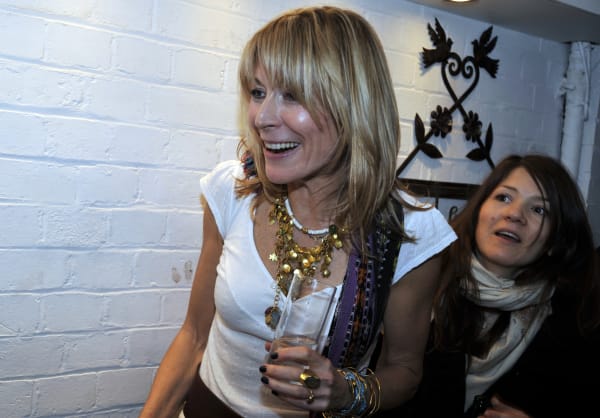 Rebecca Hossack at the Rebecca Hossack Art Gallery's 20th Anniversary Party