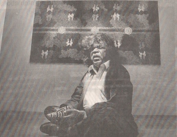 Aboriginal Artist Puts on Dream Show