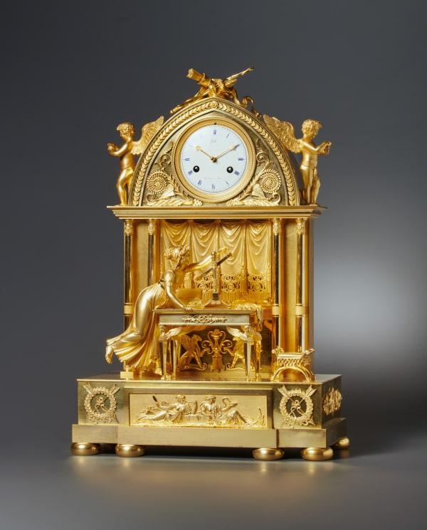 Claude Galle, An Empire clock by Claude Galle, Paris, date circa 1815