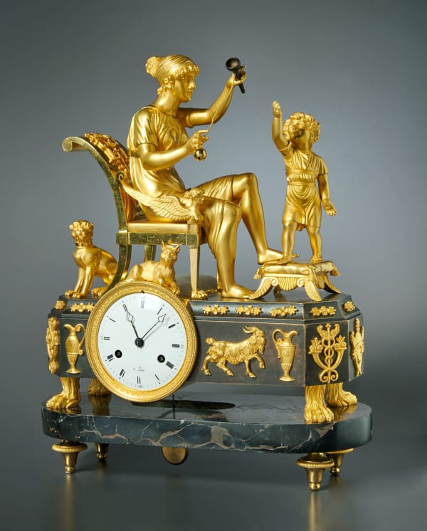 Unknown, An Empire clock of eight day duration, Paris, date circa 1810