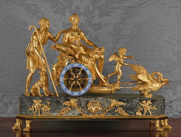Basile-Charles Le Roy, An Empire chariot clock of eight day duration by Basile-Charles Le Roy, Paris, date circa 1807-10