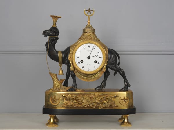 Pierre-Claude Raguet-Lépine , An Empire pendule 'au dromadaire' by Pierre-Claude Raguet-Lépine, Paris, date circa 1810
