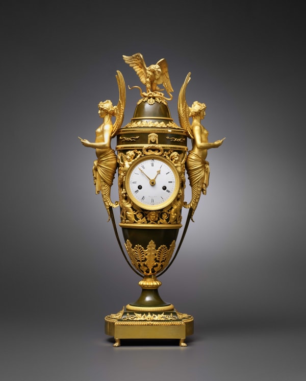 Charles-Guillaume Hautemanière, An Empire Pendule ‘aux Victoires’ by Charles-Guillaume Hautemanière, Paris, date circa 1805-10