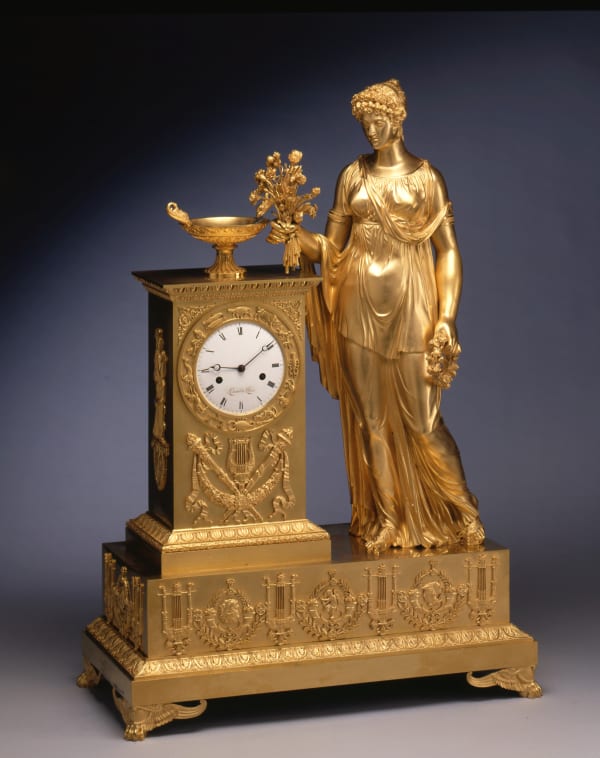 Lesieur, An Empire mantel clock by Lesieur, Paris, date circa 1815