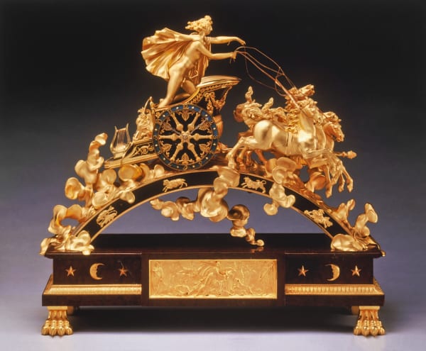 Pierre-Philippe Thomire, An Empire chariot clock, representing Phaeton’s flight in the sun’s chariot across the heavens by Pierre-Philippe Thomire, Paris, date circa 1805-10