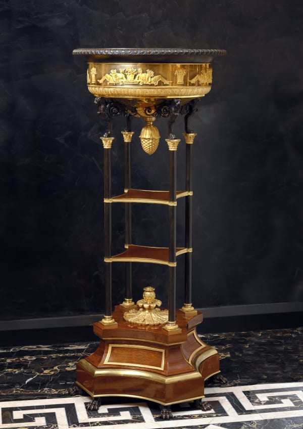 Jacob-Desmalter et Cie (attributed to), An Empire jardinière attributed to Jacob-Desmalter et Cie with mounts most probably by Pierre-Philippe Thomire, Paris, date circa 1810