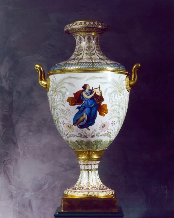 K.P.M. Königliche Porzellan-Manufaktur, Berlin, A Classical Munich Vase Sorte No 4, made by the Royal Berlin Porcelain Manufactory, Berlin, date circa 1840