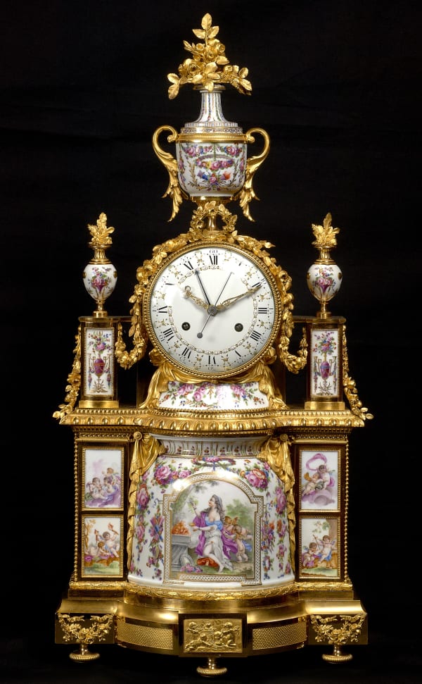 Joseph Coteau, A Louis XVI mantel clock, the dial by Joseph Coteau, Paris, date circa 1785