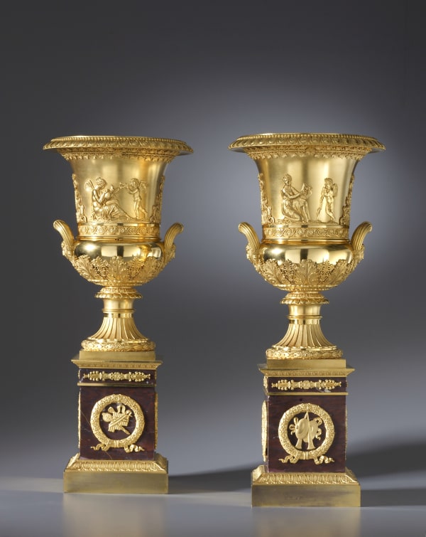 Pierre-Philippe Thomire , A pair of Empire vases by Pierre-Philippe Thomire , Paris, date circa 1810