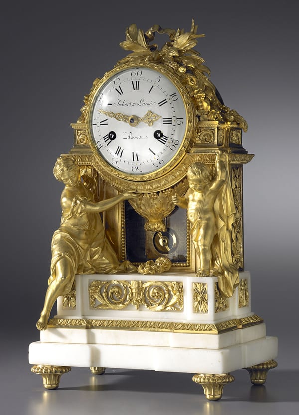 Jean-Gabriel Imbert, A Louis XVI mantel clock of eight day duration, by Imbert L'Ainé, Paris, date circa 1780