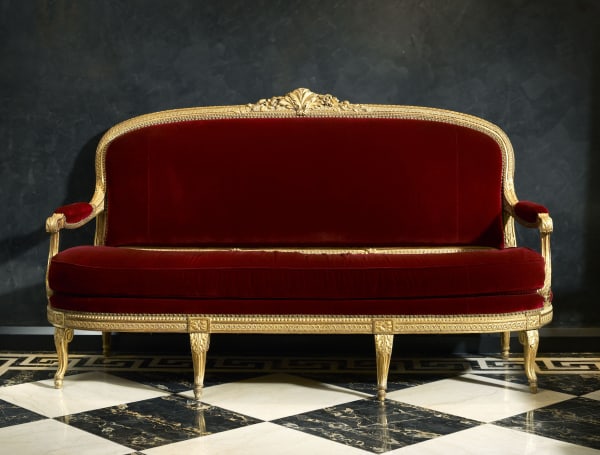 Georges Jacob, An Louis XVI grand canapé by Georges Jacob, Paris, date circa 1781-82