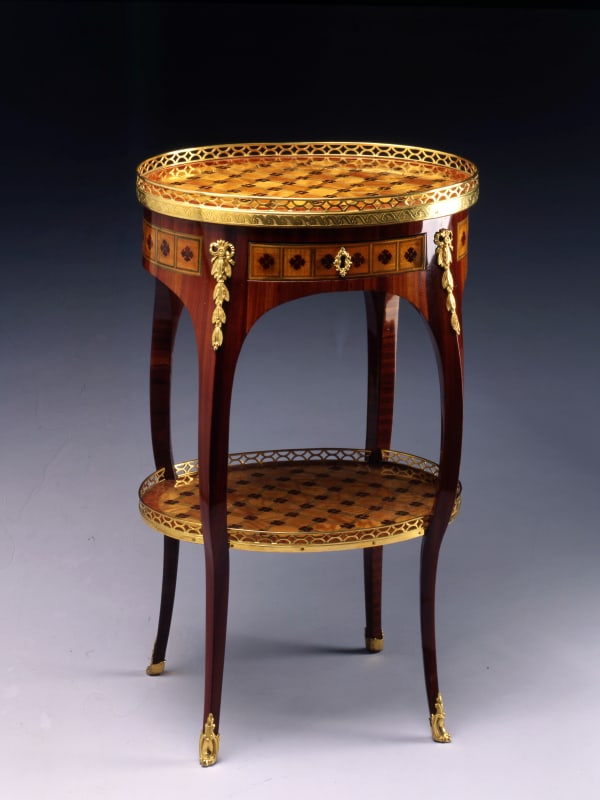 Gilles Joubert (attributed to), A Louis XV Transition Louis XVI table en chiffonnière, attributed to Gilles Joubert, Paris, date circa 1770