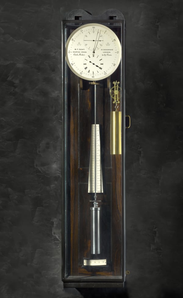 M. F. Dent - An wall regulator by M. F. Dent, London, date circa 1857