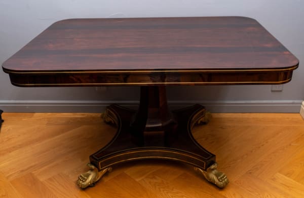 Unknown, A REGENCY ROSEWOOD TILT-TOP BREAKFAST TABLE , England, date circa 1810