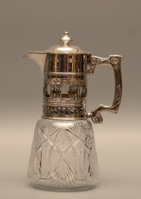 Silver claret jugs