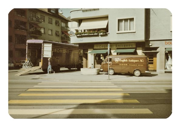 English Antiques, Zürich, early days.