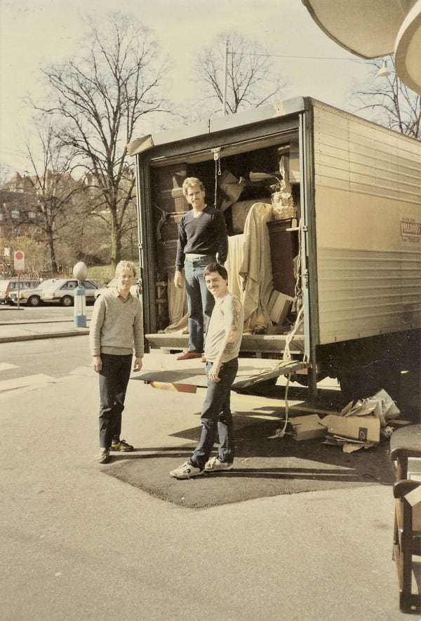 Transport English furniture from GB - CH.