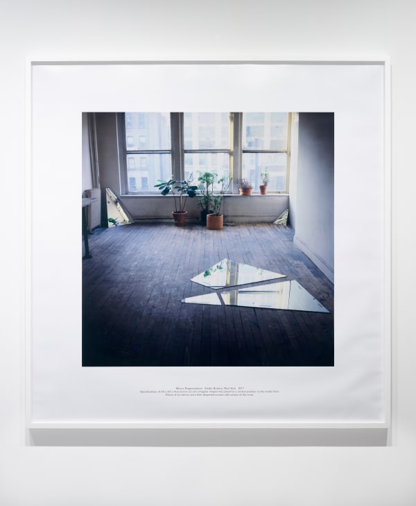 Roelof LOUW 1936-2018 Mirror Fragmentation, 1977 Signed and numbered on reverse Pigment print on Ilford Omnijet Satin (Printed 2013) 122 x 124.5 cm Edition of 5 (ROL016)