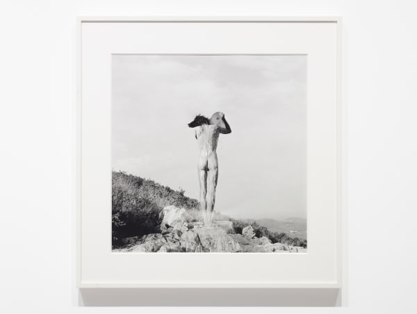 Tony MORGAN 1938-2004 Book of Exercises: Washing, 1972 Black and white photograph 50 x 50 cm (image size) (TMO035)