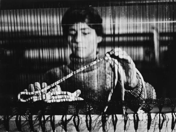 Magdalena Abakanowicz, Relief sombre de Stefa [Dark relief of Stefa], 1975 (detail)