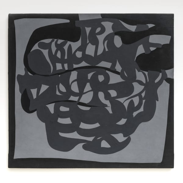 Carla Accardi, Grigio Nero [Grey Black], 1961