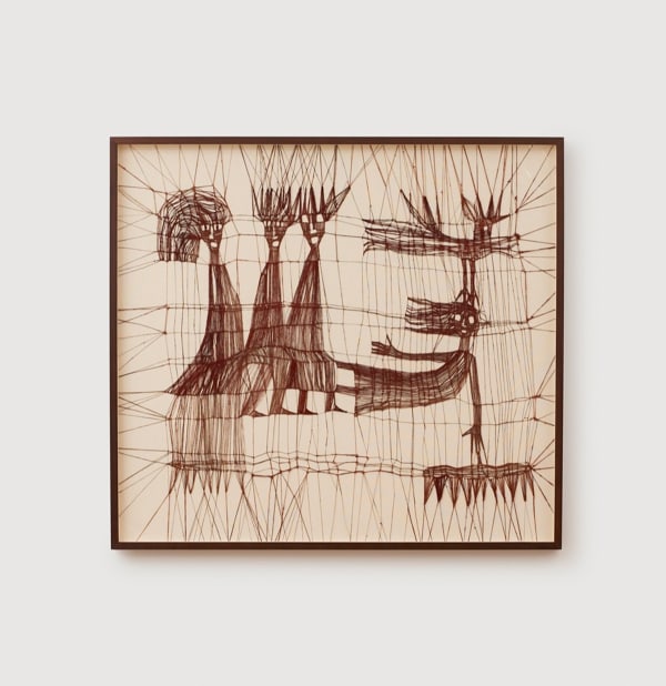 Luba Krejci, Primitive Figures Bird and Insects, 1970s