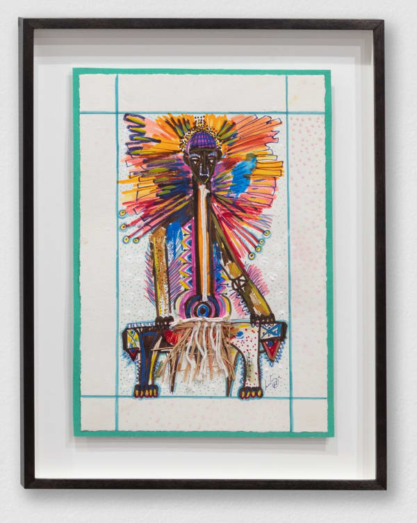 Bertina Lopes, Untitled (Totem), 1981