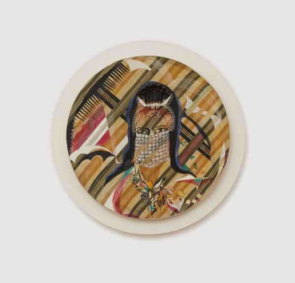 Myriam Bat Yosef, Femme orientale au peigne [Oriental woman with comb], 1970