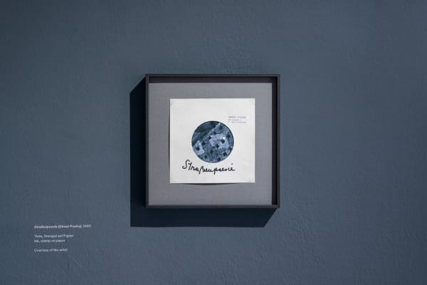 Installation View: Greta Schödl, Strassenpoesie, Phileas, Vienna. Photo: Manuel Carreon Lopez