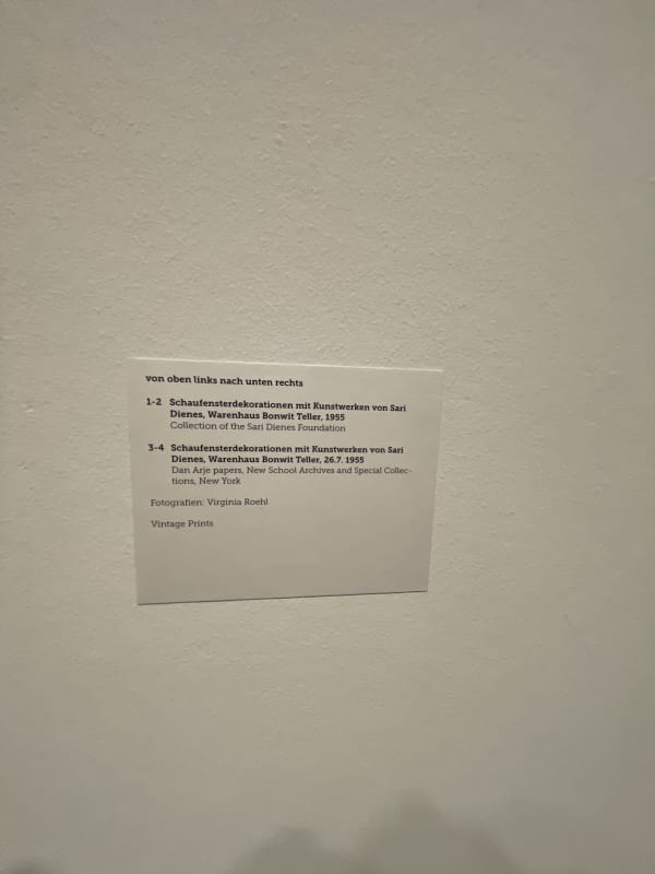 Installation View, Fresh Window: The Art of Display & Display of Art, Museum Tinguely, Basel, Switzerland, 2024