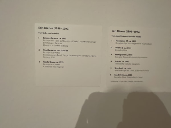 Installation View, Fresh Window: The Art of Display & Display of Art, Museum Tinguely, Basel, Switzerland, 2024