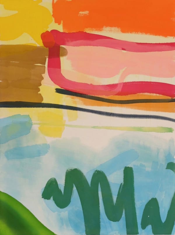 Tim Braden, Mis Amigas Las Flores, 2015, acrylic on canvas, 122 x 91.5cm