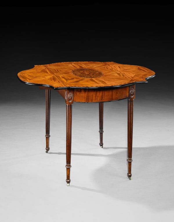 A GEORGE III MAHOGANY PEMBROKE TABLE, English, circa 1770