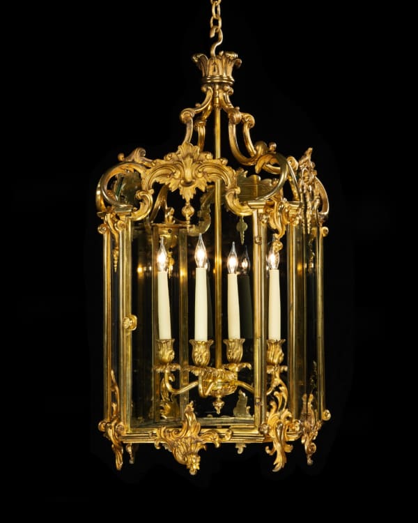 A LANTERN TO A DESIGN BY THOMAS CHIPPENDALE