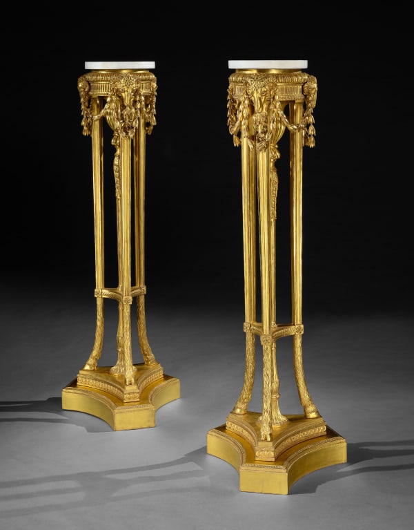 THE HADDO HOUSE TORCHERES, English, circa 1780