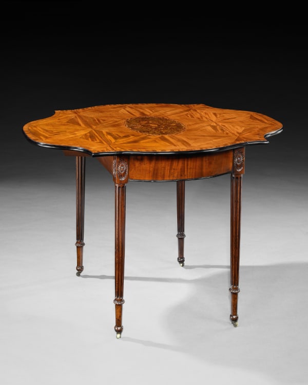 A GEORGE III MAHOGANY PEMBROKE TABLE, English, circa 1770