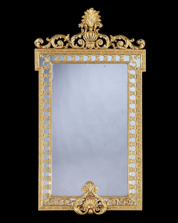 THE BOWOOD PIER MIRROR, English, circa 1765