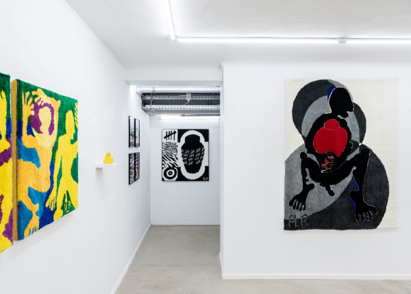 Installation view: Pierre le Riche, In Four Places at Once. Courtesy: Ronewa Art Projects, Berlin. Photo: Jeremy Knowles. 2024