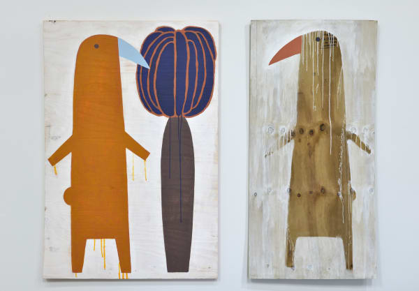 GODELEINE DE ROSAMEL Creature Paintings, 2020-2022