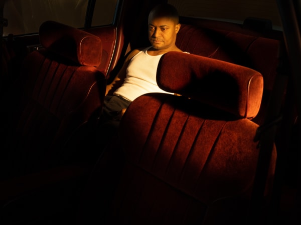 Tania Franco Klein Red Car, Person (Subject #5), from Subject Studies, 2022 Archival Pigment Print 31.5 x 23.6 inches 80 x 60 cm (GCP31207)