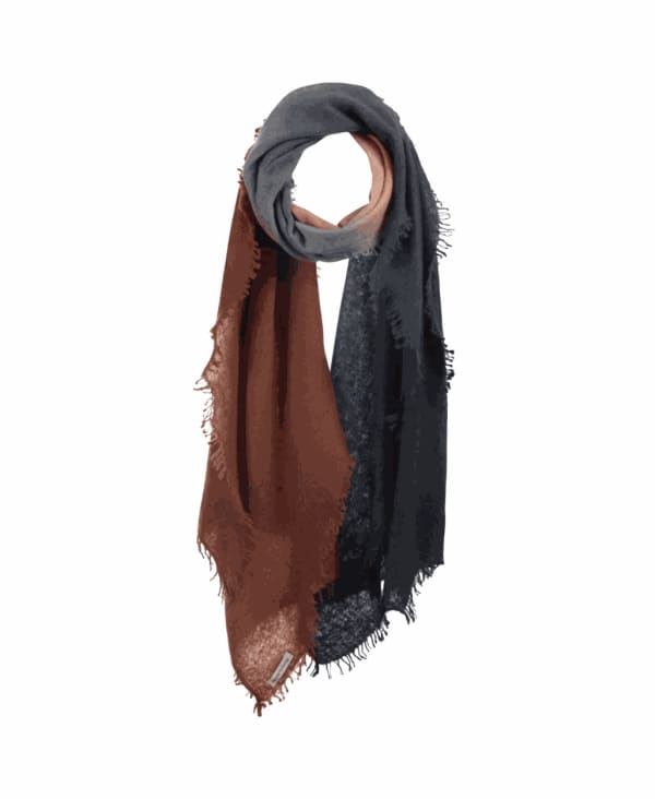 Handcrafted 100% Cashmere Scarf, Mirror in the Sky | $316