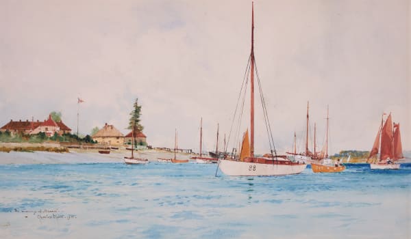 The moorings off Itchenor